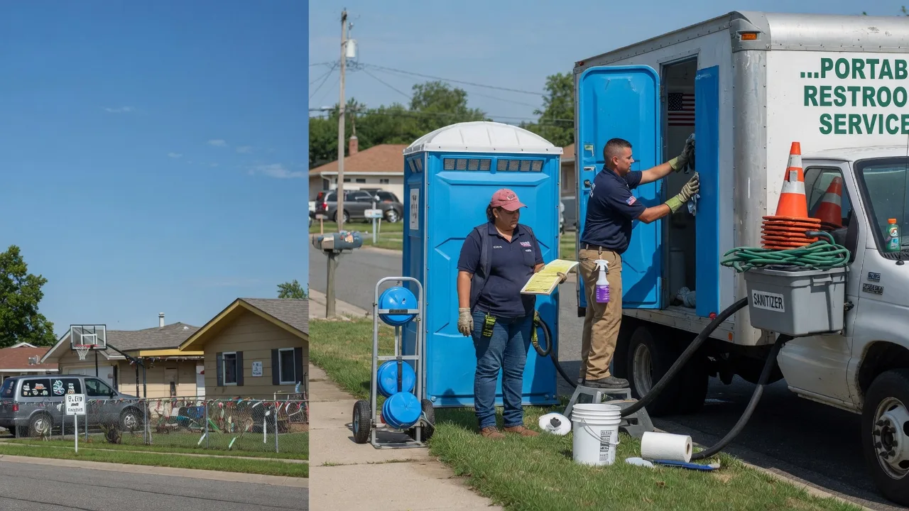 Portable Toilet Rental in Denton, NE near me